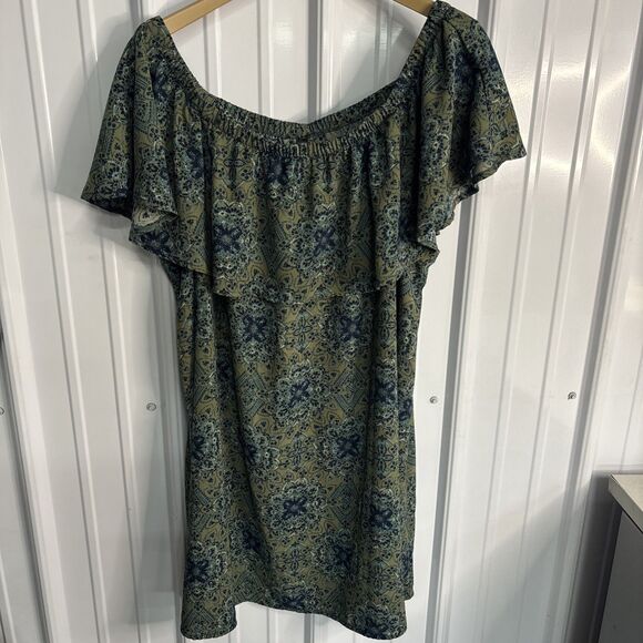 Women’s Massini Off Shoulder Blouse Size 3X - Picture 1 of 5